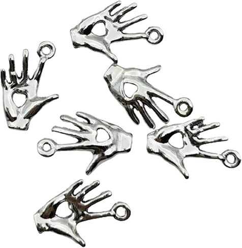 Antique Silver Alloy Charms Pendants Vintage Pendants for Jewelry Making DIY Craft Necklace Bracelet Jewelry Accessory in Kuwait