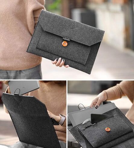 11.6-12.3 Inch Laptop Sleeve Case Bag for Microsoft Surface Pro 7 7+ 6 8 X/Dell HP Chromebook 11/ Stream11/ 11.6" Asus VivoBook/Acer Chromebook Spin 311/ Chromebook R 11/ Samsung Chromebook Plus V2 in Kuwait