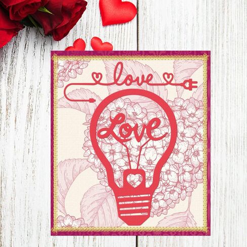 Metal Bride Groom Wedding Die Cuts for Card Making,Love Heart Lace Frame Cutting Dies for DIY Decor Paper Craft Card Making Scrapbooking Paper Album Stamp in Saudi Arabia