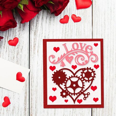 Metal Bride Groom Wedding Die Cuts for Card Making,Love Heart Lace Frame Cutting Dies for DIY Decor Paper Craft Card Making Scrapbooking Paper Album Stamp in Saudi Arabia