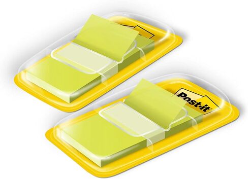 Post-it Flags, 50/Dispenser, 2 Dispensers/Pack, 1 in Wide, Red (680-RD2) in Kuwait