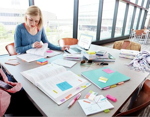 Post-it Flags, 50/Dispenser, 2 Dispensers/Pack, 1 in Wide, Red (680-RD2) in Kuwait