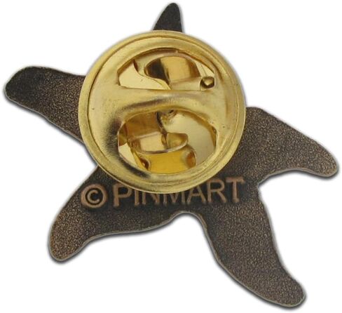 PinMart Starfish Lapel Pin on Starfish Story Card Make A Profound Difference Gift in Saudi Arabia
