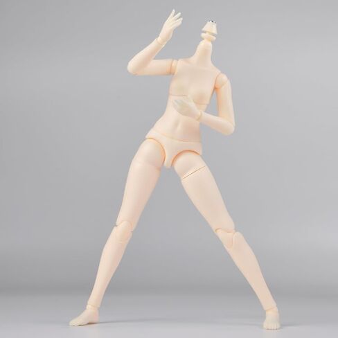 YMY Female Doll Body Obitsu22 Obitsu24 BJD Girl Doll for GSC, Blythe,ICY,1/6 Scale Bjd Doll Head (Super White-7.87 in) in Saudi Arabia