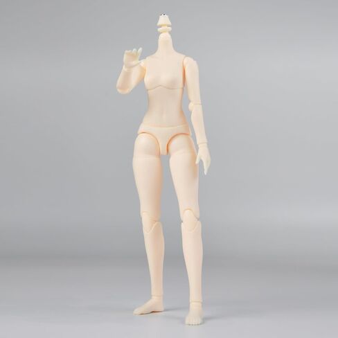 YMY Female Doll Body Obitsu22 Obitsu24 BJD Girl Doll for GSC, Blythe,ICY,1/6 Scale Bjd Doll Head (Super White-7.87 in) in Saudi Arabia