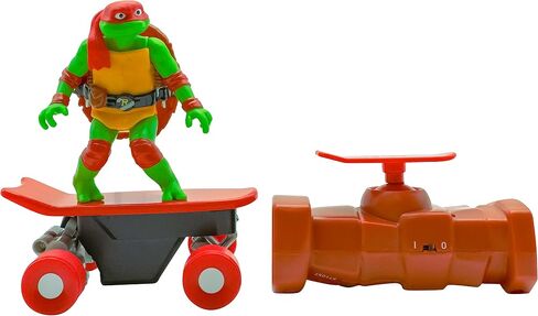 Teenage Mutant Ninja Turtles Michelangelo Half Pipe RC Vehicle Movie Edition Ages 5+ - Skate + Performs Tricks - 2.4GHz RC Controller in Kuwait