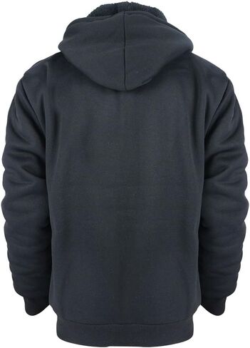 Boys Sherpa Hoodie Zipper Sports Warm Youth Fleece Jacket in Kuwait