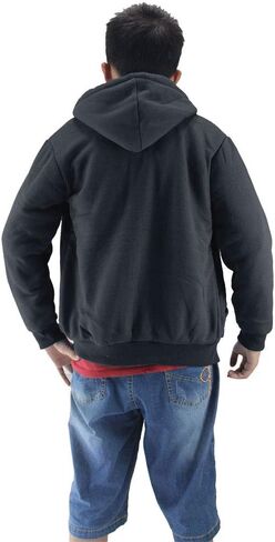 Boys Sherpa Hoodie Zipper Sports Warm Youth Fleece Jacket in Kuwait