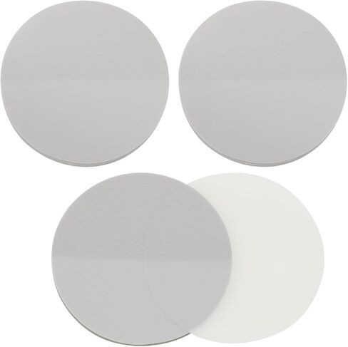 فقط Kxy 3 Pack Round Round Drofprent Sticky Notes 1.77inch مقاومة للماء علامات تبويب الكتب الذاتية 150 Sheets علامات الحيوانات الأليفة اللوحة الملاحظات (الرمادي) in Saudi Arabia