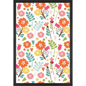 Stained Glass Flower Puzzles for Adults 1000 Pieces, Fit Together Perfectly, No Dust, Art Floral Jigsaw Puzzles 1000 Pieces, Challenging Family Activity, Great Gift Idea, Colorful House Decor