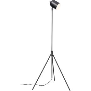 O'Bright Helios - Adjustable Tripod LED Floor Lamp, Dimmable, Swivel Head, Perfect for Reading and Task Lighting, Antique Brass