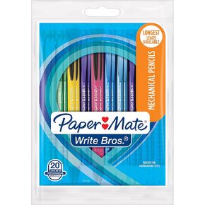 Paper Mate Write Bros Mechanical Pencils #2 0.7mm - 20 CT