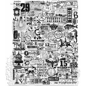 Tim Holtz Cling Stamps - Hodgepodge - CMS490