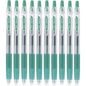 Pilot Juice 0.5mm Gel Ink Ballpoint Pen, Green Ink, Value Set