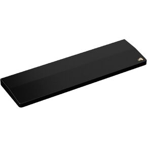 Glorious Gaming Wooden Keyboard Wrist Rest (Compact) - White Ash Wood, Medium-Coarse Grain, Smooth Surface, Sweat & Oil Resistant, Easy Clean, Anti-Slip Rubber Base, 300 x 100 x 19mm - Onyx