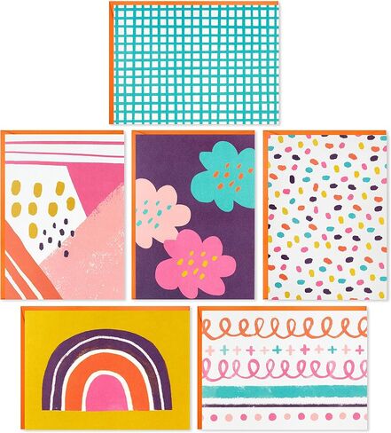 Hallmark Blank Cards Assortment, Modern Doodles (48 Cards with Envelopes) for Graduation, Just Because, All Occasion in Saudi Arabia