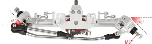 DKKY SCX10 Portal Axles Kit for Axial SCX10 & SCX10 II 90046 90047 D90 D110 1/10 RC Crawler Upgrades Parts (Silver) in Kuwait