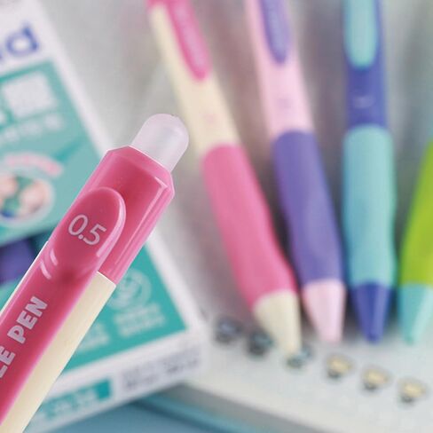 4 Pcs Erasable Gel Ink Pens Cute Retractable Erasable Pens 0.5mm Black Ink Pen Office School Pens Cute Aesthetic Pens Women Girls Pens Boys Men Pens (Style 3-Black Ink) in Saudi Arabia