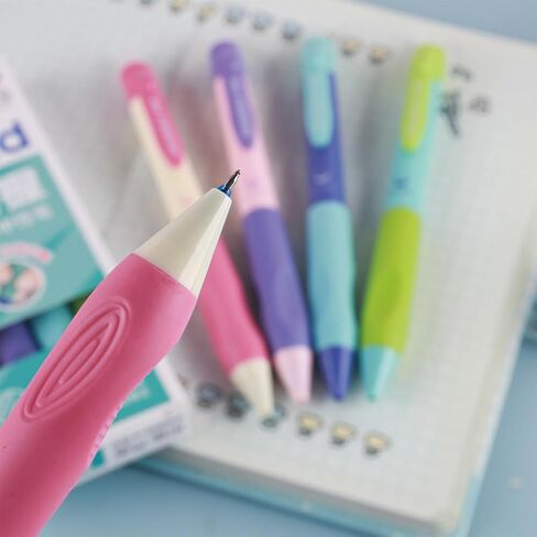 4 Pcs Erasable Gel Ink Pens Cute Retractable Erasable Pens 0.5mm Black Ink Pen Office School Pens Cute Aesthetic Pens Women Girls Pens Boys Men Pens (Style 3-Black Ink) in Saudi Arabia