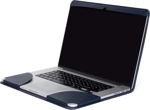 BONAVENTURA Leather Cover for MacBook Pro 13 inch [2016 -] [Navy Blue] in Saudi Arabia