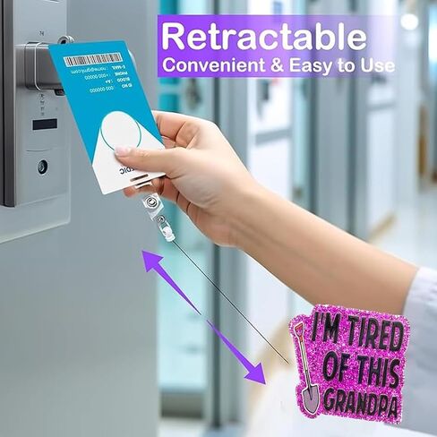 مضحك أوزة الصراع شارة حافلة بكرة مقطع حامل قابل للسحب ، لطيف معرف بطاقة علامة علامة البكر للممرضات ، الطالب الطبي ، طالب التمريض ، الطبيب ، عامل المكتب ، هدية المستشفى in Kuwait