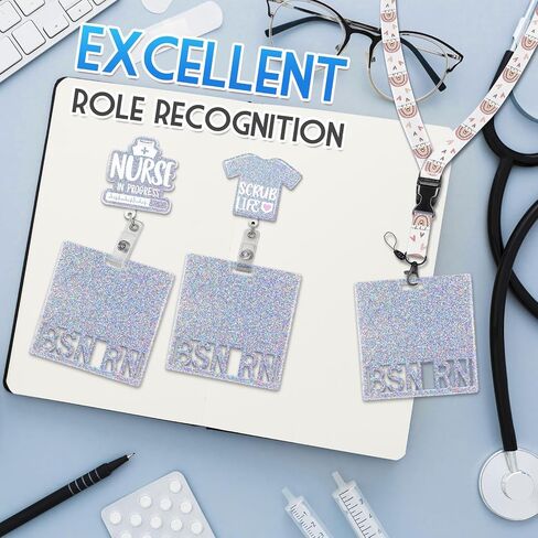 Plifal RN BSN BADGE Buddy حامل بطاقة - بكالوريوس العلوم في التمريض بريق الشريحة الممرضة الملحقات in Kuwait