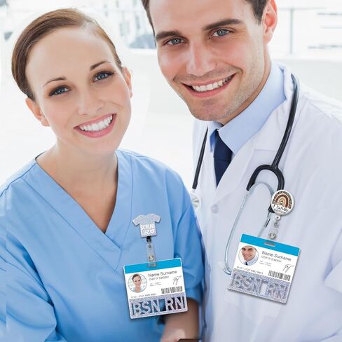 Plifal RN BSN BADGE Buddy حامل بطاقة - بكالوريوس العلوم في التمريض بريق الشريحة الممرضة الملحقات in Kuwait