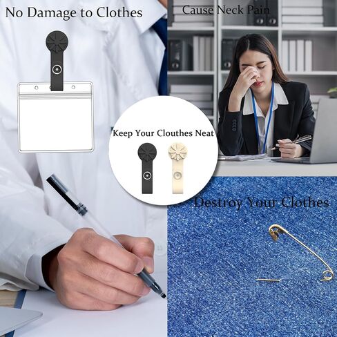 50 Pack Magnetic Tag Holder with 50 Pack Clear PVC Horizontal ID Badge Holder Kit for Office Conventions Exhibition Events to Keep Clothes Neat in Saudi Arabia