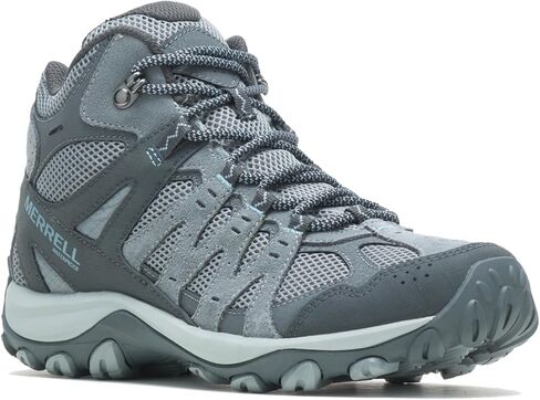 Merrell Women's Accentor 3 Mid Hiking Boots, Charcoal/Flora, 9 M in Saudi Arabia