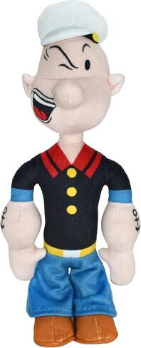 Multipet Popeye Dog Plush Toy - Toys for Dogs All Age - Extra Soft Plush Dog Toy - Stuffed Dog Toy for Cuddling & Playing - Cute & Tough Pet Toy (11") in Kuwait