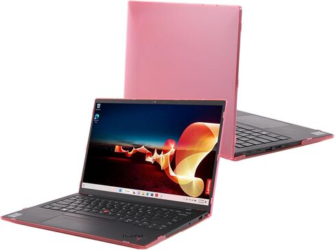 mCover Case ONLY Compatible for 2021-2024 14" Lenovo ThinkPad X1 Carbon Gen 9 / Gen 10 / Gen 11 Windows Notebook PC (with 180-degree Hinge, NOT Fitting Other Lenovo Models) - Black in Kuwait