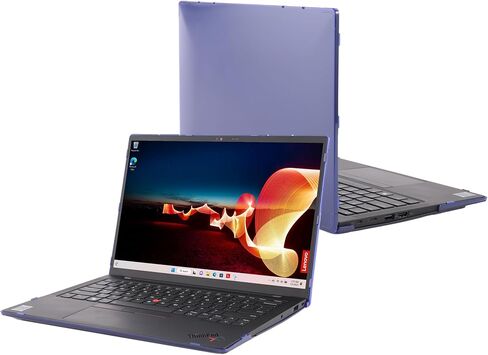 mCover Case ONLY Compatible for 2021-2024 14" Lenovo ThinkPad X1 Carbon Gen 9 / Gen 10 / Gen 11 Windows Notebook PC (with 180-degree Hinge, NOT Fitting Other Lenovo Models) - Black in Kuwait