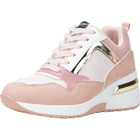 Vepose Women's Fashion Sneakers,Arch Support Wedge Sneakers for Lady