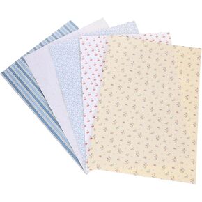 Hemoton 25 Sheets Miniature Dollhouse Wallpaper and Flooring Peel and Stick Mini DIY Self Adhesive Dollhouse Accessories Dollhouse Floorboards Wallpaper Floor Paper Sticker for Dollhouse 1:12 Scale