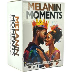 Kinfolk Melanin Moments Couples Card Game Thought-Provoking, Culturally Infused Prompts to Deepen Communication and Emotional Connection