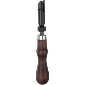 Harfington v type Push Groover 155mm Carbon Steel Head Wood Head Wood Getciting أدوات Gouge Tools القابلة للتعديل