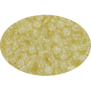 10mm Crackle Glass Beads for Jewelry Making 600pcs Assorted Panited Handcrafted Round Beads for Bracelet Lampwork Smooth Loose Beads Spacer Necklace Earring & DIY Crafts Beads Supplies