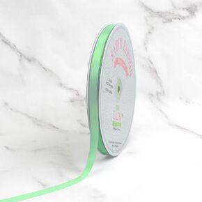 Creative Ideas PSF0308-530 Solid Satin Ribbon, 3/8" by 100 yd, Mint Green