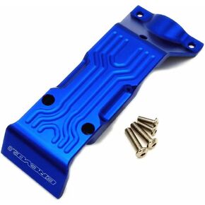 Aluminum Rear Skid Plate Blue for Traxxas 1/10 E REVO VXL 2.0 8637