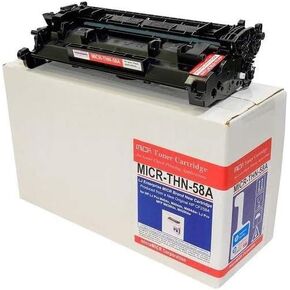 MICR Toner Cartridge - Alternative for HP 58A - Black