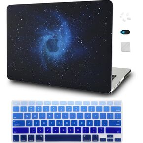 KECC Compatible with MacBook Pro 13 inch Case 2025 2024-2016 with Touch Bar M2 A2338 M1 A2289 A2251 A2159 A1989 A1706 A1708 Protective Plastic Hard Shell Keyboard Cover (Walnut Wood)