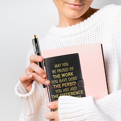 Coworker Leaving Gifts for Women Leather Journal Notebook Retirement Gifts Going Away Gift Farewell Gifts Goodbye Gifts Leaving Gifts New Job Gifts in Saudi Arabia