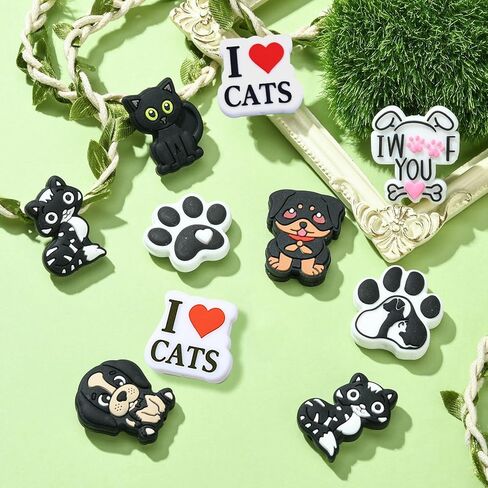 UR URLIFEHALL 10 Pcs Colorful Round Ring Food Grade Silicone Focal Beads Silicone Beadable O Rings Bulk for Keychain Making Crafts in Kuwait