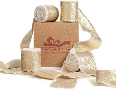 Pretty Jolly Shimmery Purple Chiffon Ribbon for Gift Wrapping Handmade Frayed Fringe Silk Ribbon for Flower Bouquet Total 20 Yards 1 1/2 Inch Ribbons for Crafts Hair Wedding Invitation Baby Shower in Kuwait