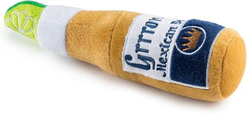 Haute Diggity Dog Grrrona Beer Bottle ، ألعاب Designer Designer Dog مع صرير تفاعلي ، إثراء الحيوانات الأليفة ، مواد قابلة للآلة وآمنة لجميع السلالات ، الحجم المتوسط in Kuwait