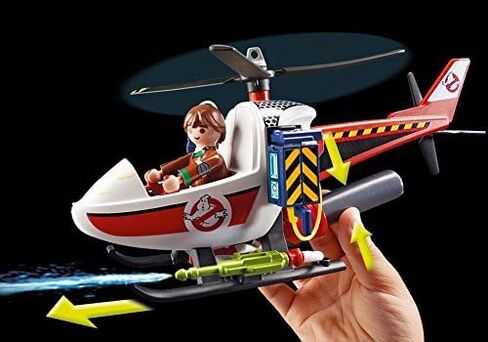 Playmobil Venkman مع مجموعة بناء طائرات الهليكوبتر in Kuwait