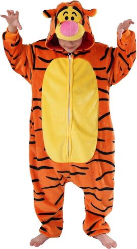 SWEETXIN Kids Unisex Onesie Pajamas Plush One Piece Halloween Costume Cosplay Sleepwear for Girls Boys in Kuwait