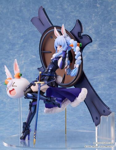 إنتاج Hololive X مصير/ترتيب كبير: USADA Pekora X SHIELDER/MASH KYRIELight 1: 7 مقياس PVC الشكل in Kuwait