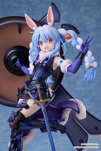 إنتاج Hololive X مصير/ترتيب كبير: USADA Pekora X SHIELDER/MASH KYRIELight 1: 7 مقياس PVC الشكل in Kuwait