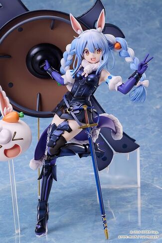 إنتاج Hololive X مصير/ترتيب كبير: USADA Pekora X SHIELDER/MASH KYRIELight 1: 7 مقياس PVC الشكل in Kuwait
